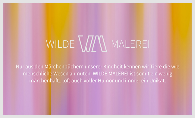 Wilde Malerei Css Design Awards