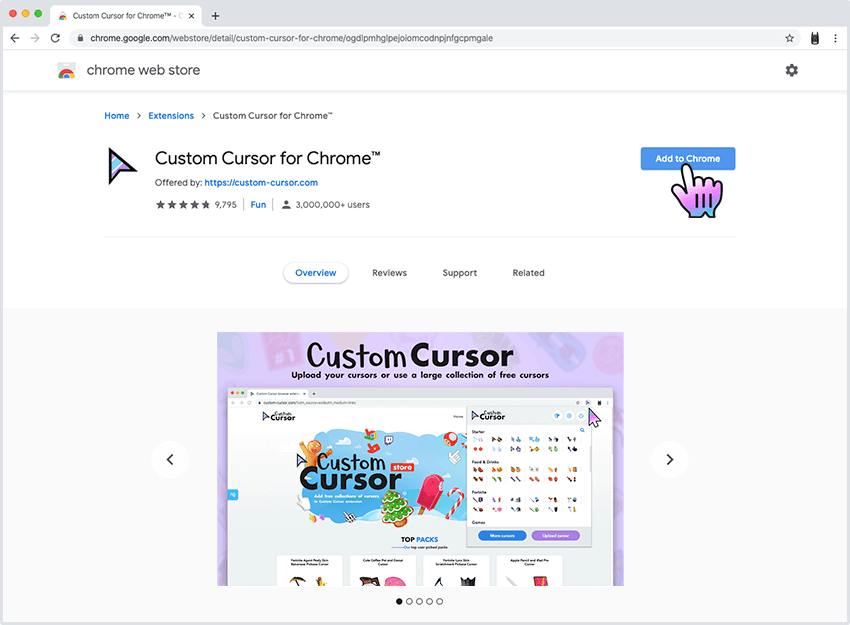 Como Utilizar El Custom Cursor Para La Extension Del Navegador Custom Cursor