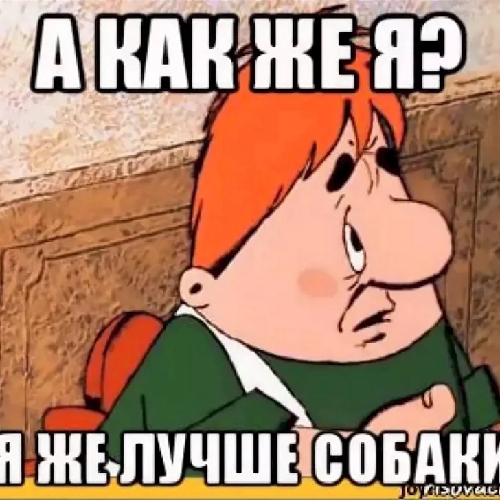 Ну я же лучше собаки. Малыш я ведь лучше собаки. Ну я же лучше собаки. Карлсон обиделся. Ну я же лучше собаки.