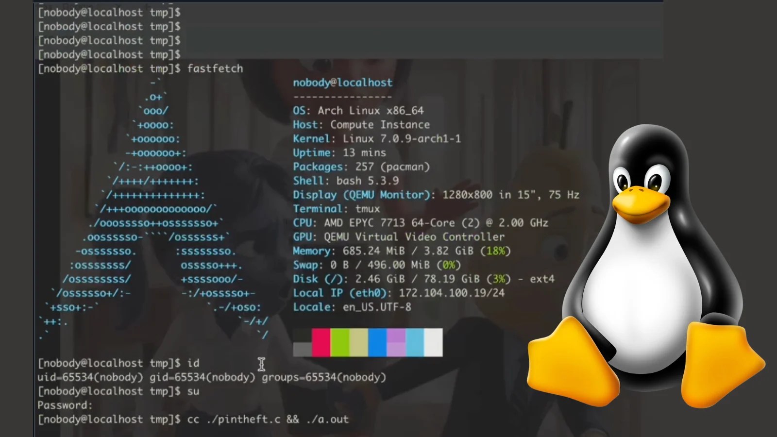 PinTheft Exploit Highlights Critical Linux Vulnerability