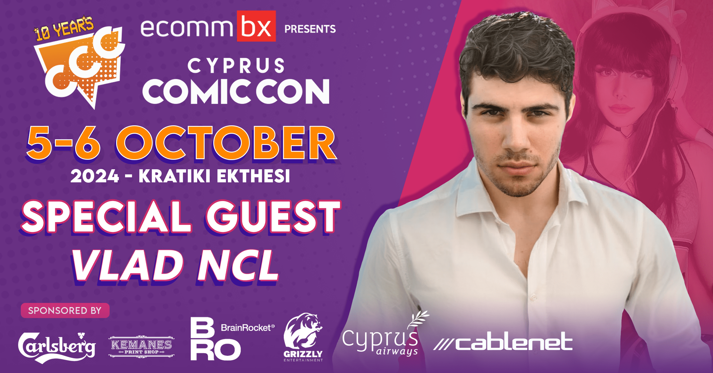 Special Guest: Vlad Ncl – Cyprus Comic Con Vlad ncl onlyfans leak