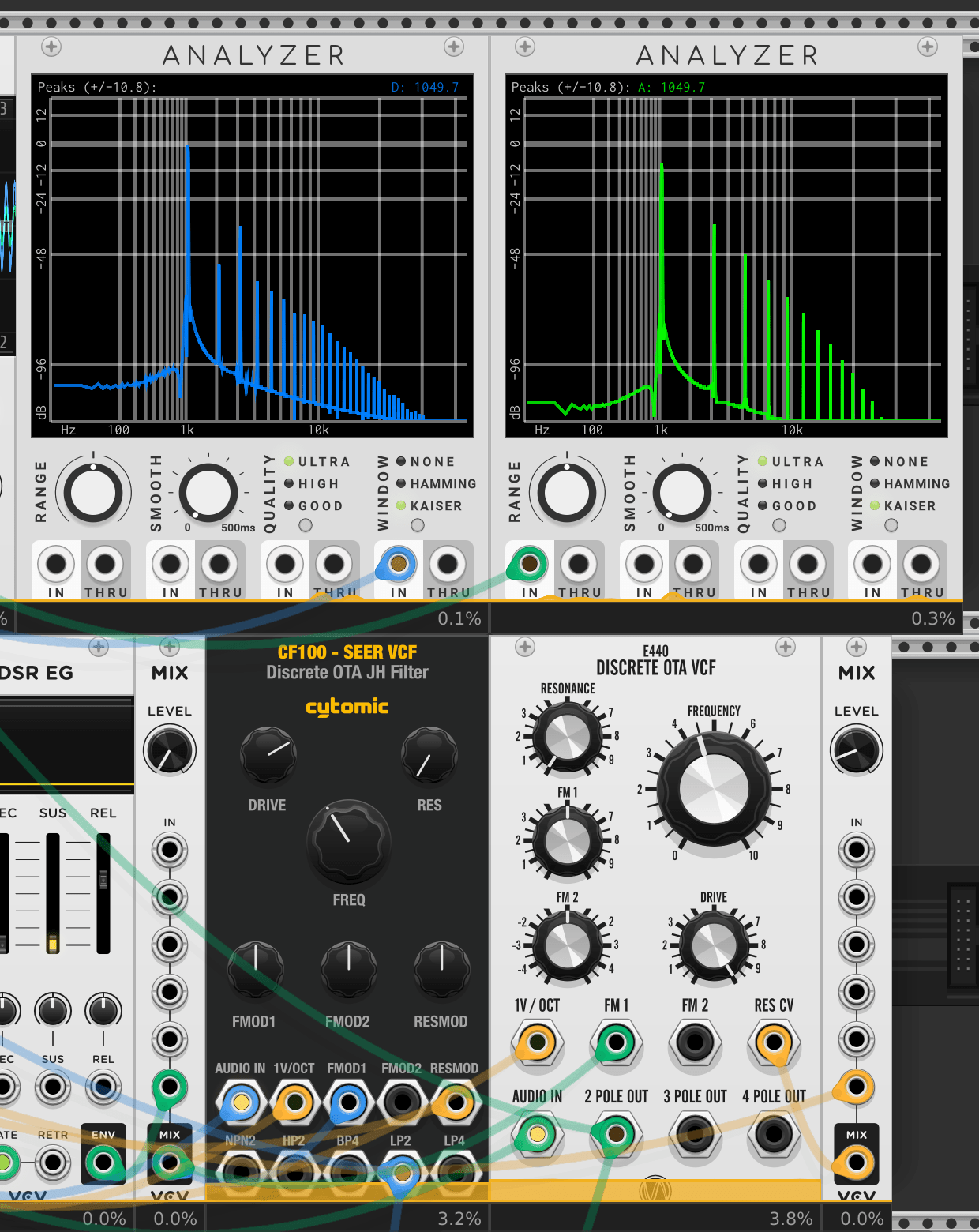 Cytomic CF100 Discrete OTA JH VCF - Page 2 - Announcements - VCV Community Sin drive