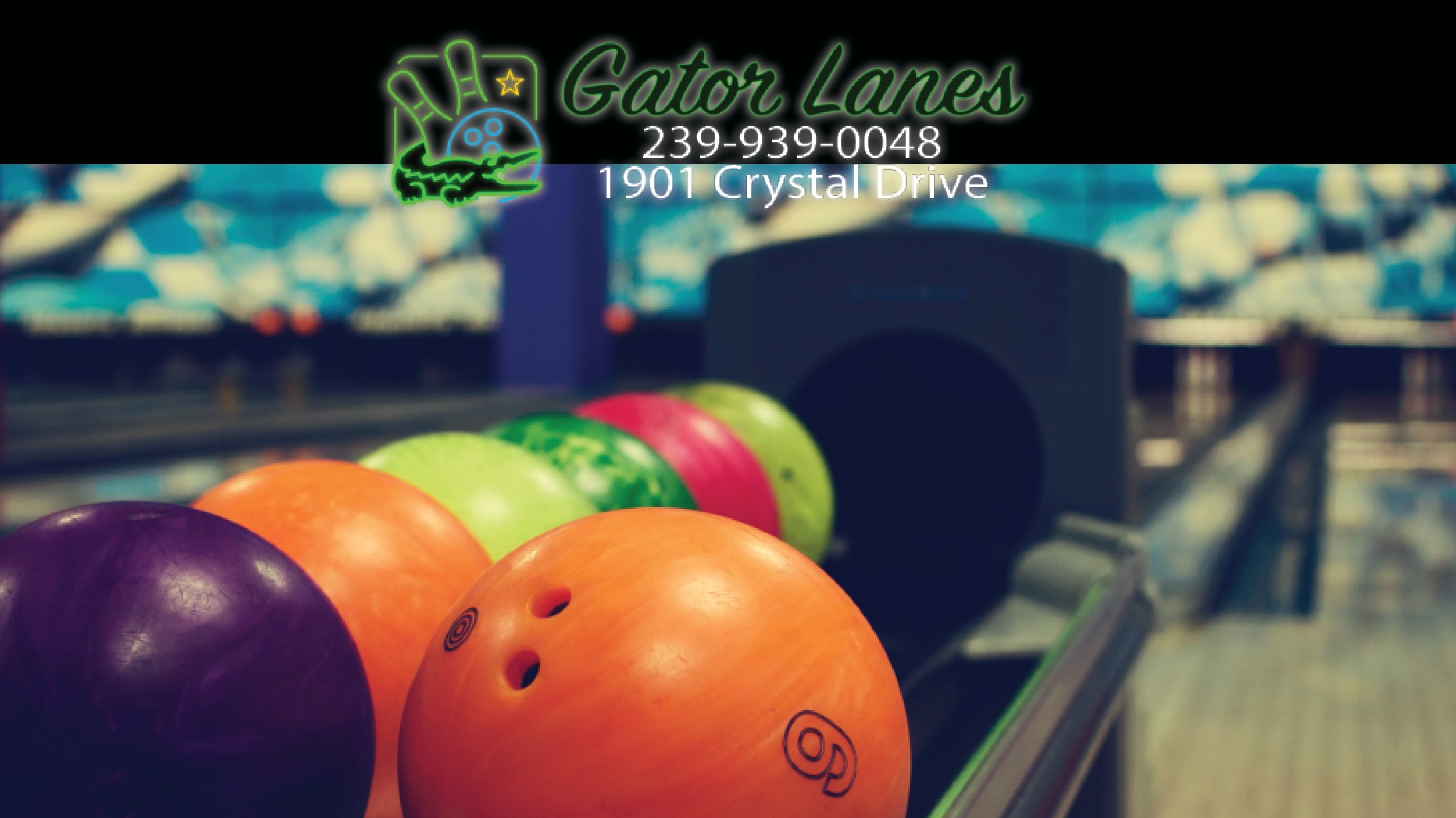 Gator lanes bowling alley