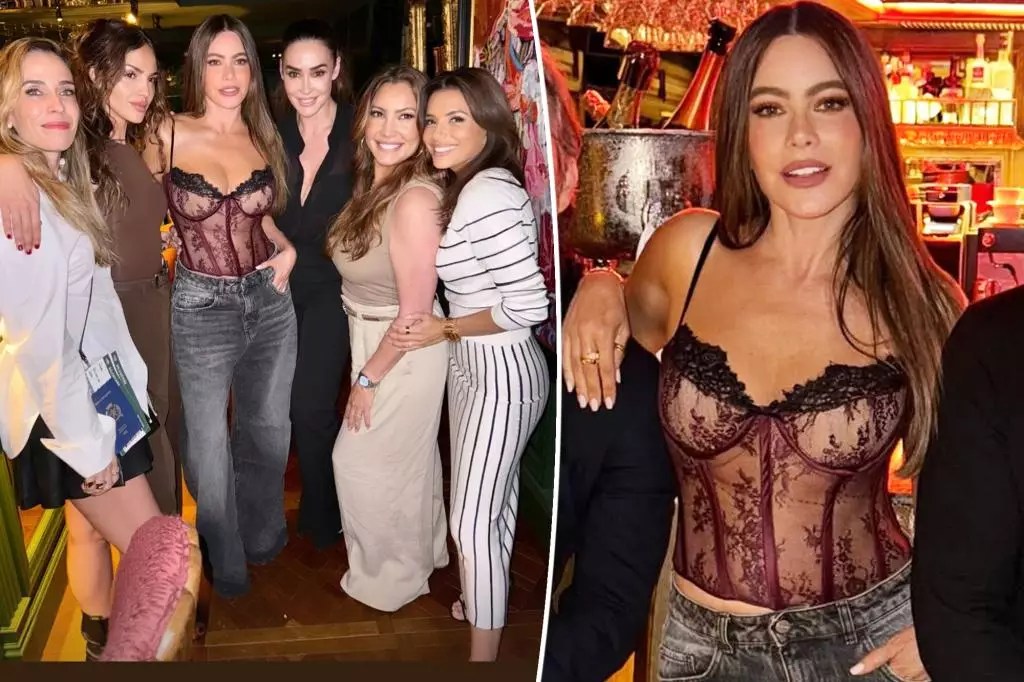 Effortless Beauty: Sofia Vergara and Her Glamorous Night Out