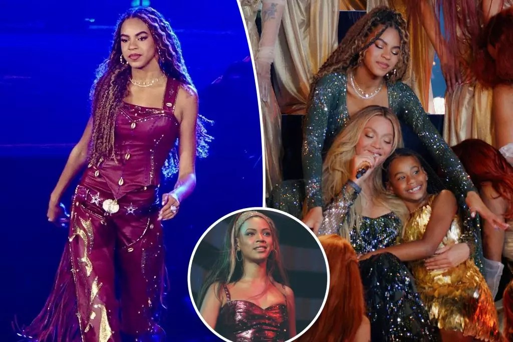 Radiant Legacy: Blue Ivy Steals the Spotlight in Beyoncé’s Tour Opener