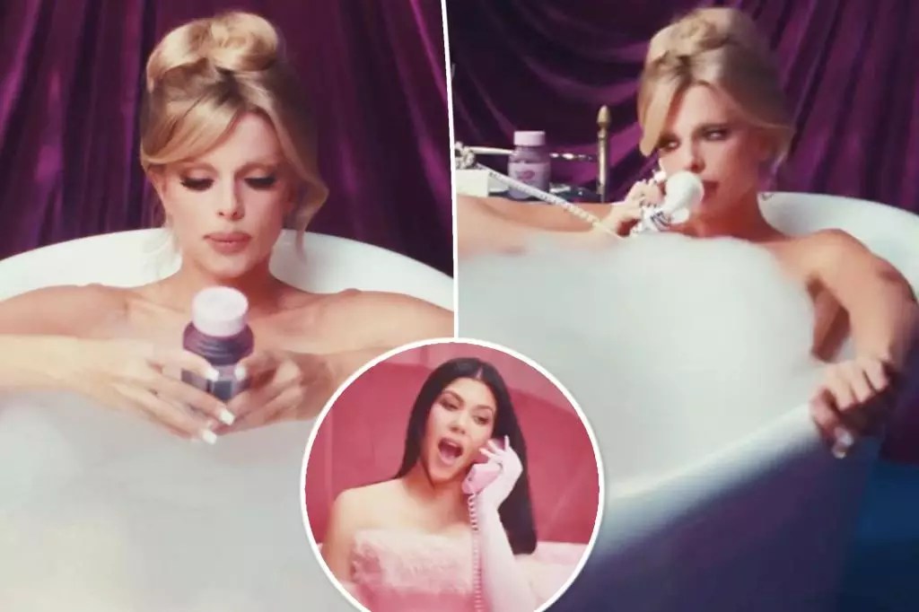 Transformative Realities: Julia Fox’s Bold Ad Campaign with the Kardashians