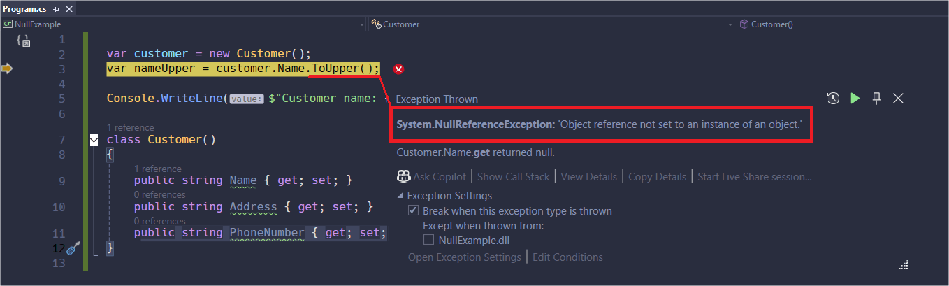 Gestion des valeurs nulles dans ASP.NET Core