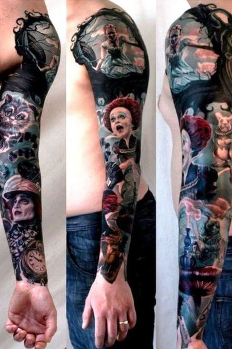 Alice In Wonderland Tattoos: Get Inspired | Threadless 1200_x_800_jpg