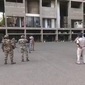 Bomb Squads reached the Secretary Bombing with Bomb at Haryana CM House