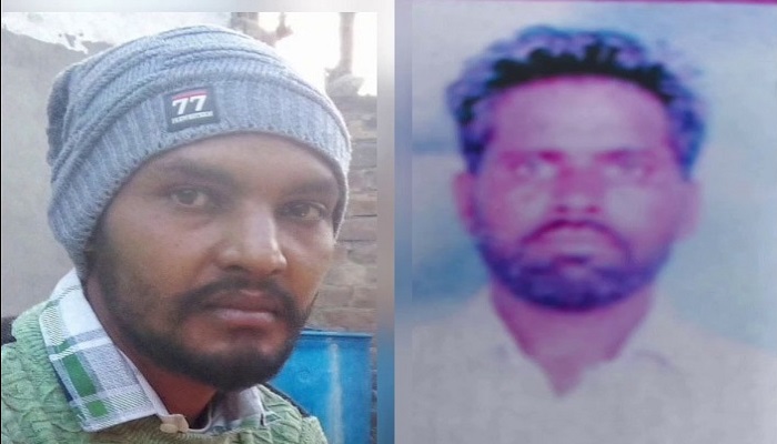 Vidue was accident while in death, spray in the fields of deaths in Nangal Chhaur, the Khand of 2 brothers