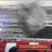 I / c, fire brigade teams found on a private bank building in Ludhiana