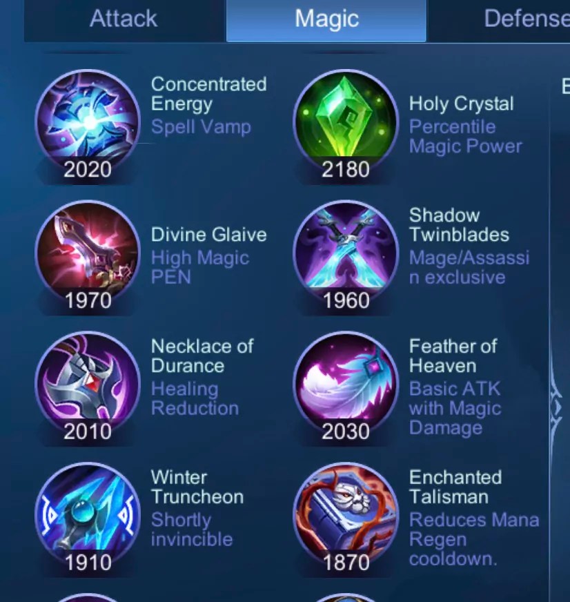 Penjelasan Termudah Item Mobile Legends dan Fungsinya 2021 | SPIN