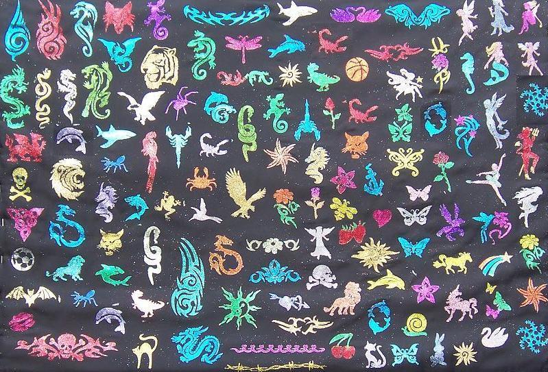 Glitter Tattoos & Funky Hair 543_x_799_jpg