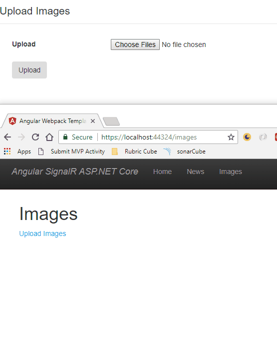 Uploading and sending image messages with ASP.NET Core SignalR | Software  Engineering