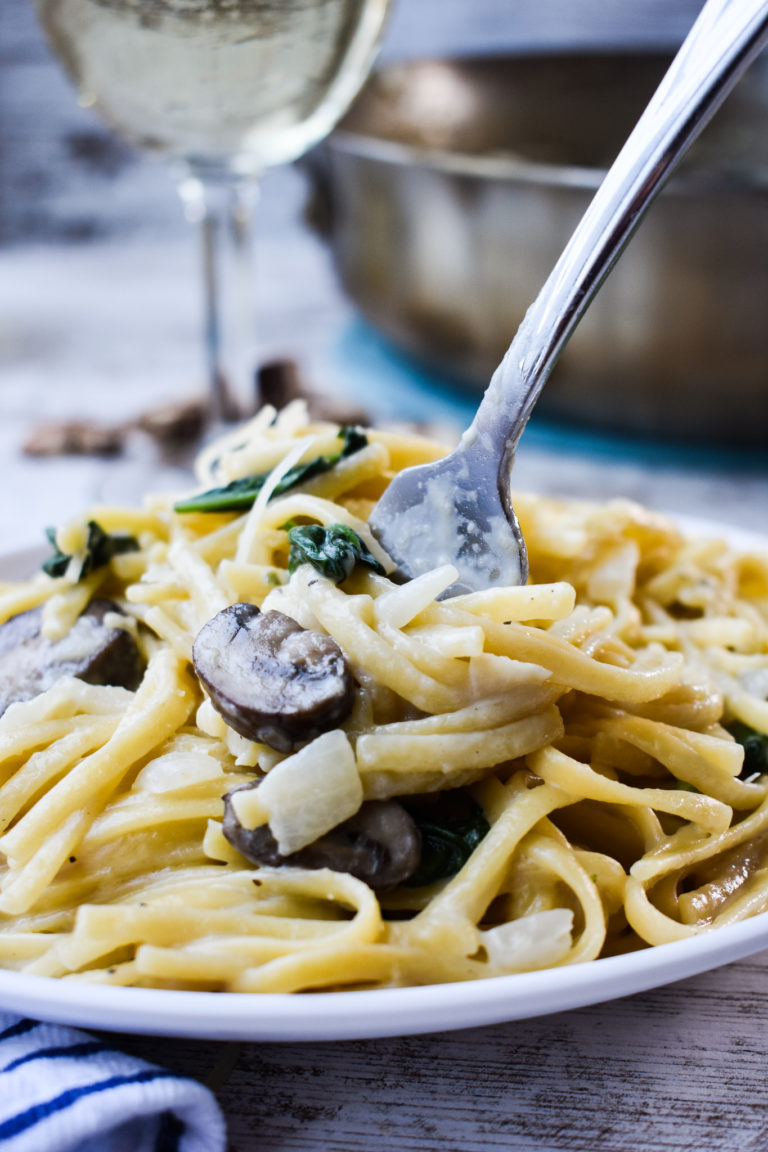 Creamy Mushroom Pasta