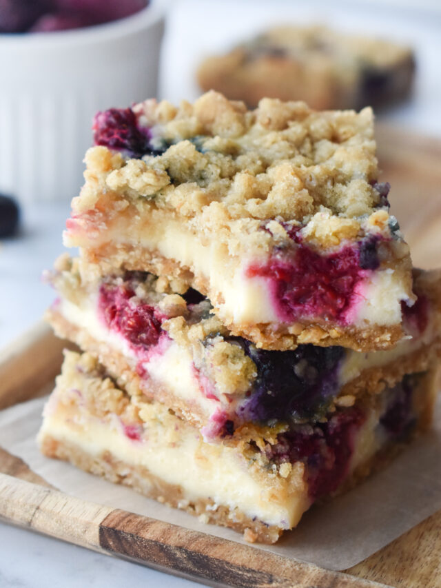 Blueberry Cream Cheese Bars