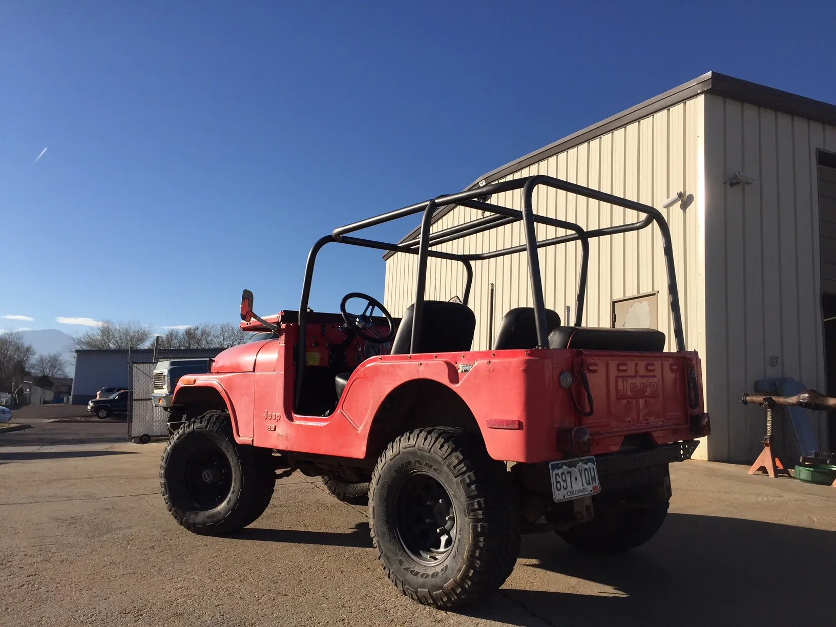 Cj5 roll cage