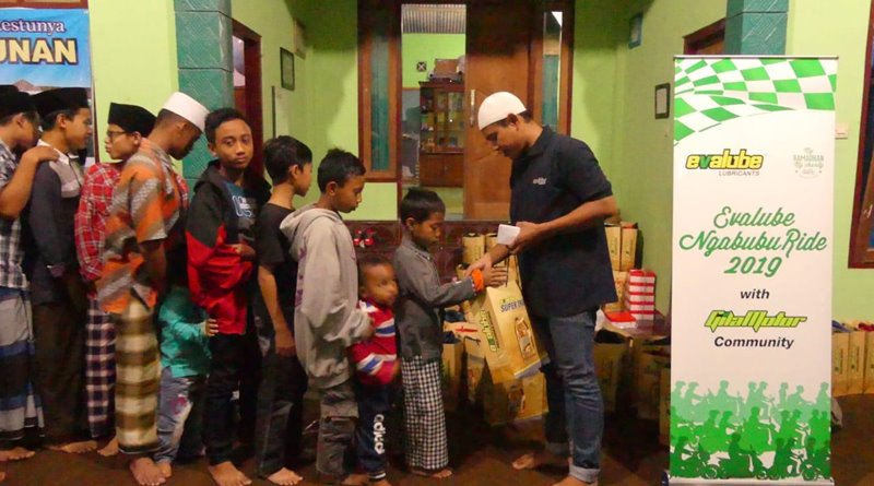 Evalube Ajak Bikers ‘Ngabuburide’ Sambil Beramal | dapurpacu.id