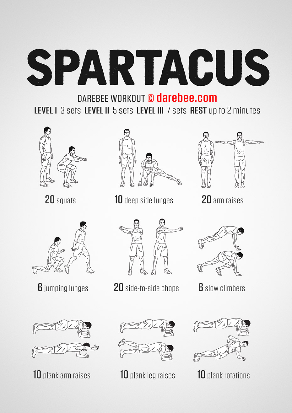 Spartacus workout pdf