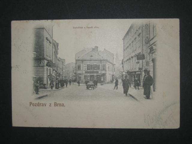 Brno Cb Pohl Rudolfska A Vesela Ul Prosla Filatelie Klim