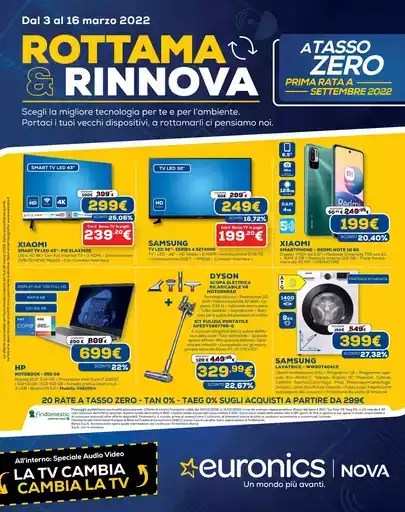 Volantino Bruno Euronics: Offerte Di Marzo, Prezzi E Sconti Dal 03/03 512_x_405_webp