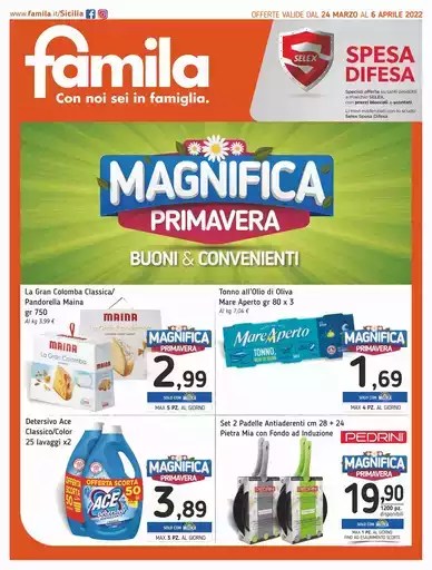 Volantino Famila: Offerte Di Marzo, Prezzi E Sconti Dal 24/03 512_x_388_webp