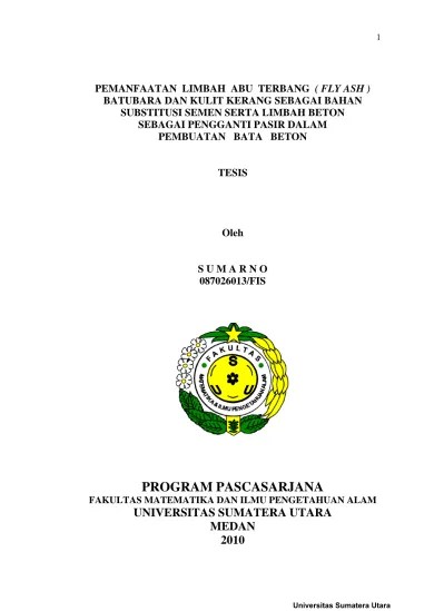 Top PDF Pemanfaatan Fly Ash (Abu Terbang) Batubara untuk Pembuatan Semen  Portland Pozzolan - 123dok.com