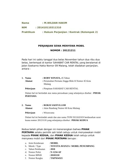 SURAT PERJANJIAN SEWA MENYEWA RUKO SURAT (1)