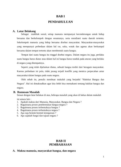 Top PDF makalah Hakikat Bangsa dan Negara - 123dok.com