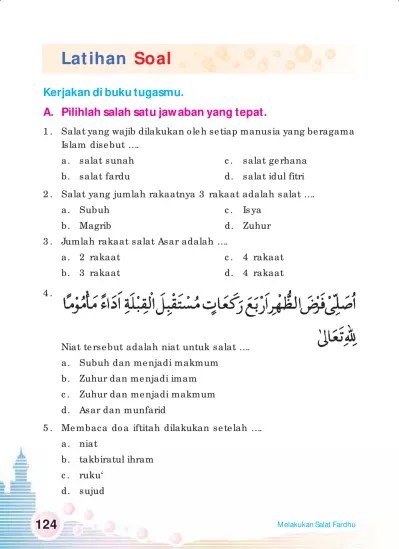 Soal Jawab PAI kelas X semester 2 tentan