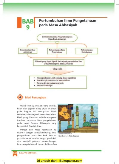 Pelajaran 9 Pertumbuhan Ilmu Pengetahuan pada Masa Abbasiyah