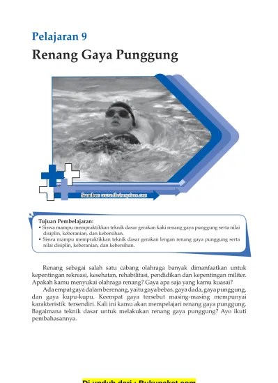 Bab 9 Renang Gaya Punggung