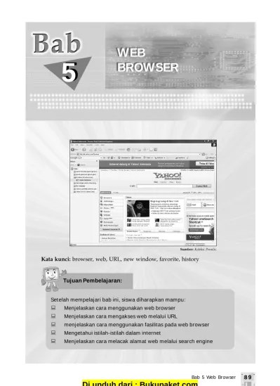 Top PDF Materi Pelajaran TIK Kelas 9 SMP/MTs Semester 1/2 Bab 5 Web Browser  - 123dok.com