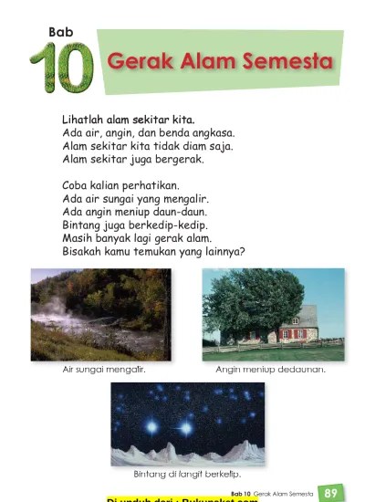 Bab 10 Gerak Alam Semesta