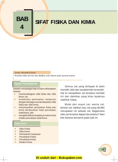 Bab 4 Sifat Fisika dan Kimia