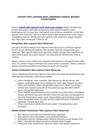 Top PDF Contoh Laporan Hasil Observasi - 123dok.com