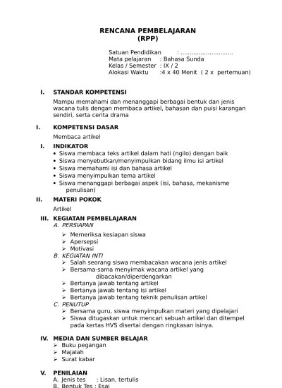 Top PDF Silabus B. Sunda Kelas 3 Semester 1 dan 2 - 123dok.com