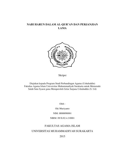 Top PDF Nabi Harun - 123dok.com