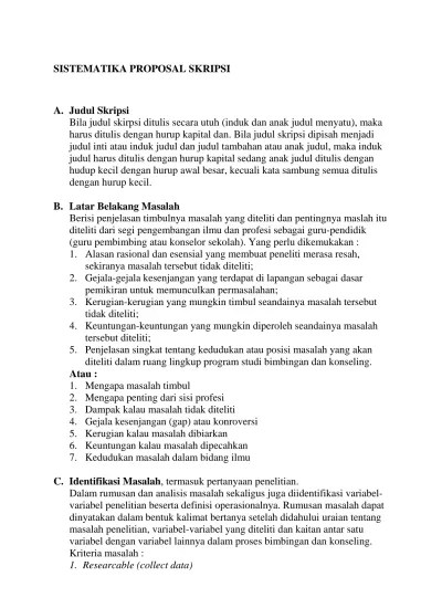 Top PDF SISTEMATIKA PROPOSAL PENELITIAN KUANTITATIF - 123dok.com