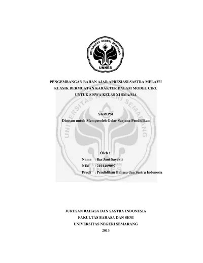 Top PDF Sastra Melayu Klasik - 123dok.com
