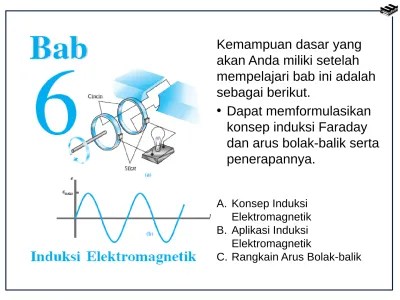Bab 6 Induksi Elektromagnetik