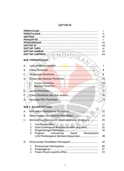 PENGEMBANGAN PERENCANAAN PENDIDIKAN PARTISIPATIF BERBASIS KEWILAYAHAN DALAM  KONTEKS OTONOMI DAERAH: Studi evaluatif faktor determinan untuk meningkatkan