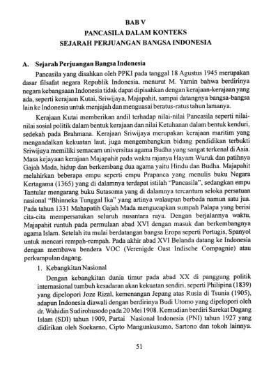 Top PDF Bab2-pancasila dalam konteks sejarah perjuangan bangsa indonesia -  123dok.com