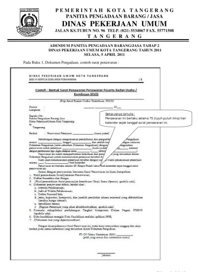 Top PDF Contoh surat balasan penawaran untuk pem - 123dok.com