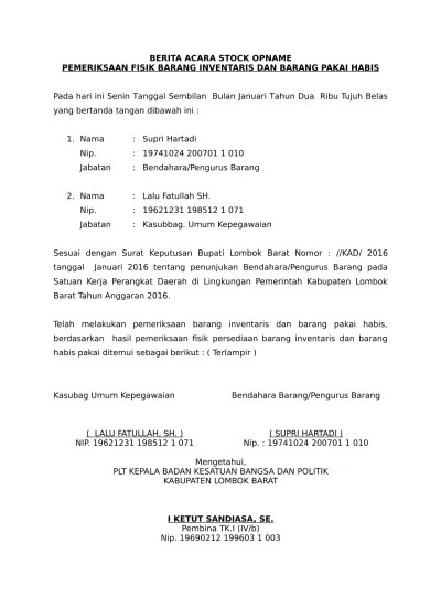 Berita Acara Stock Opname 2016(6)