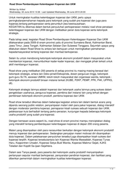 257 road show pemberdayaan kelembagaan koperasi dan ukm 98
