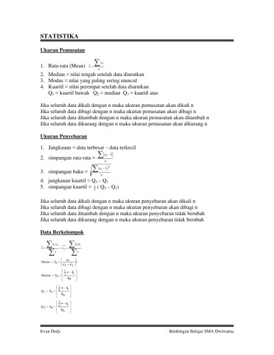 Kumpulan Rumus Matematika Lengkap VEKTOR