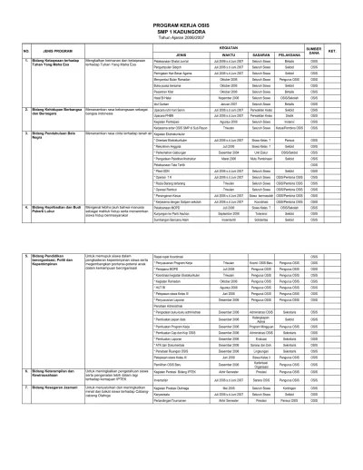 Program Kerja dan Jadwal OSIS.xlsx