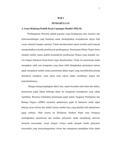 Top PDF Peranan Jurusita Pajak Dalam Pelaksanaan Tindakan Penagihan Pajak  Di Kantor Pelayanan Pajak Praatama Medan Belawan - 123dok.com
