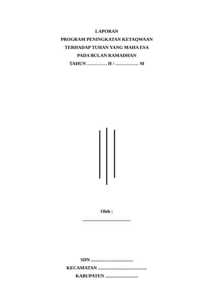 Top PDF Contoh Buku Agenda Kegiatan Siswa di Bulan Ramadhan - 123dok.com